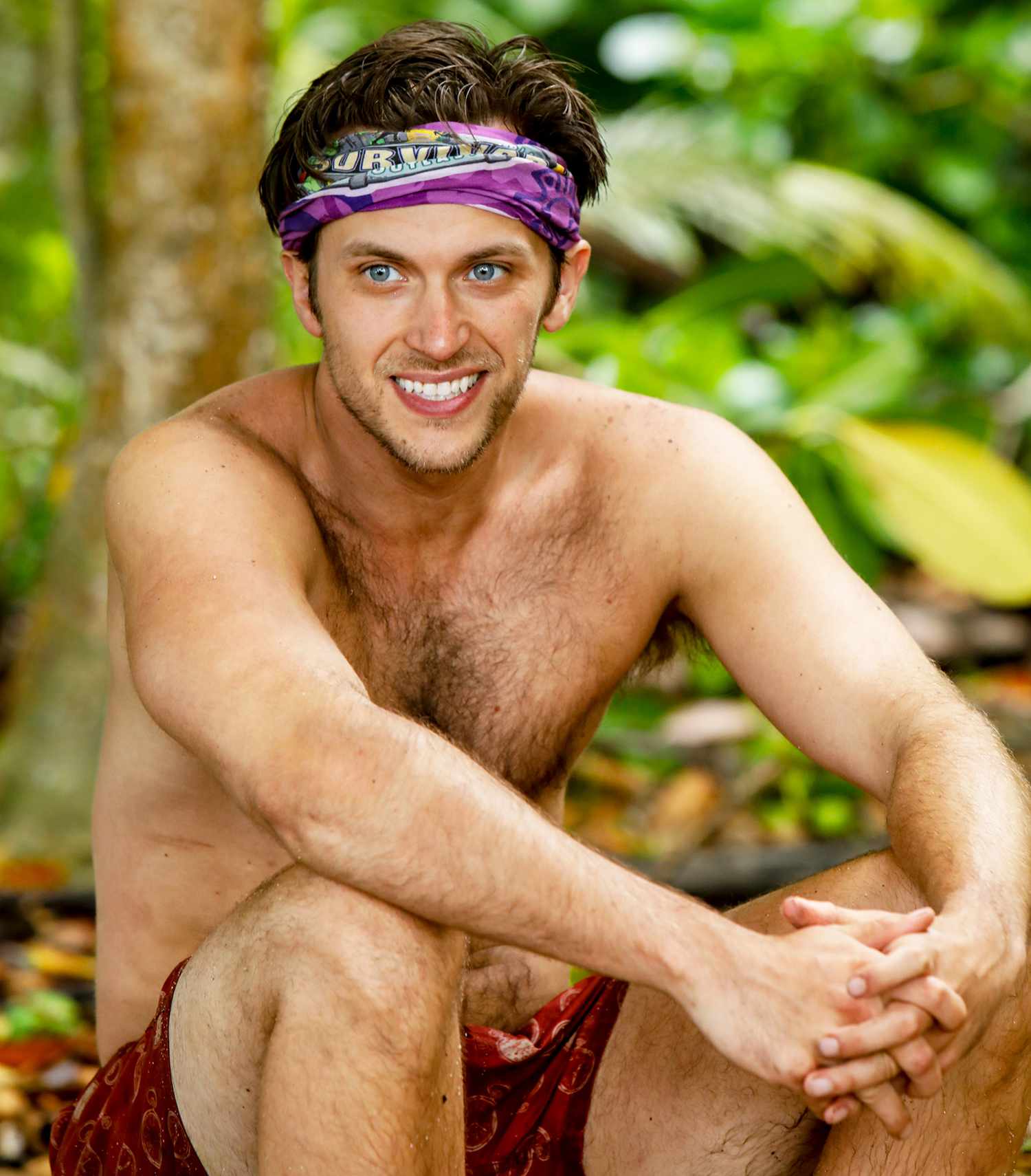 Nick Wilson on an episode of SURVIVOR