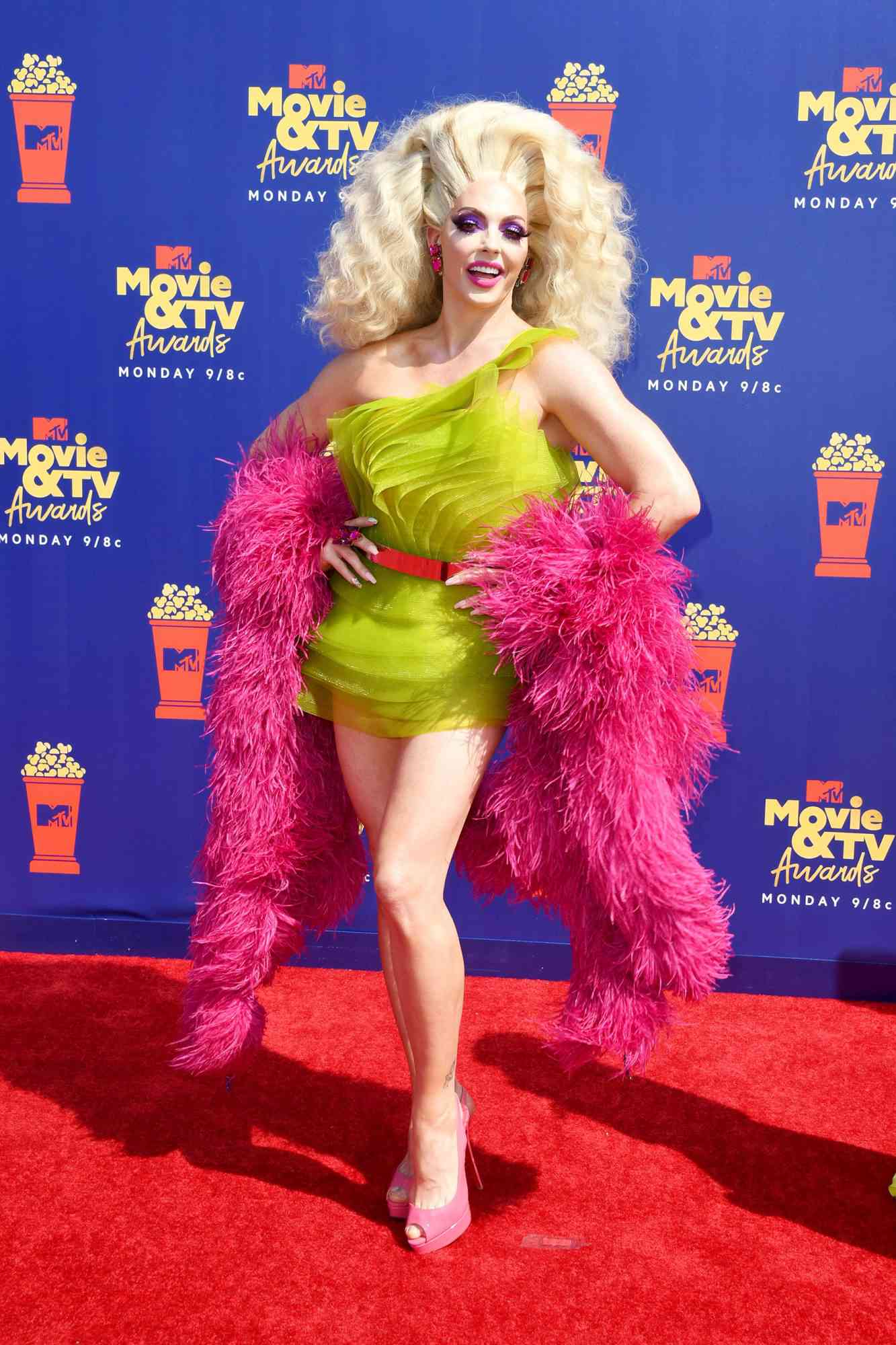 Alyssa Edwards attends the 2019 MTV Movie and TV Awards