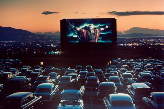 Drive-in movie theater