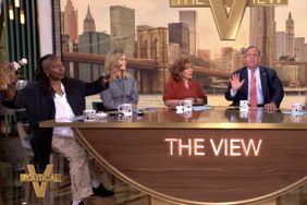 Joy Behar tells Chris Christie to shut up, on The View