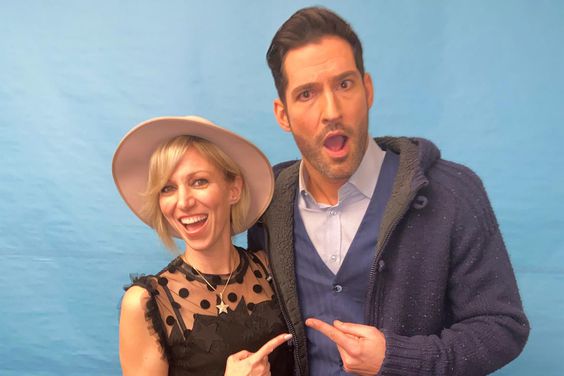 Debbie Gibson and Tom Ellis