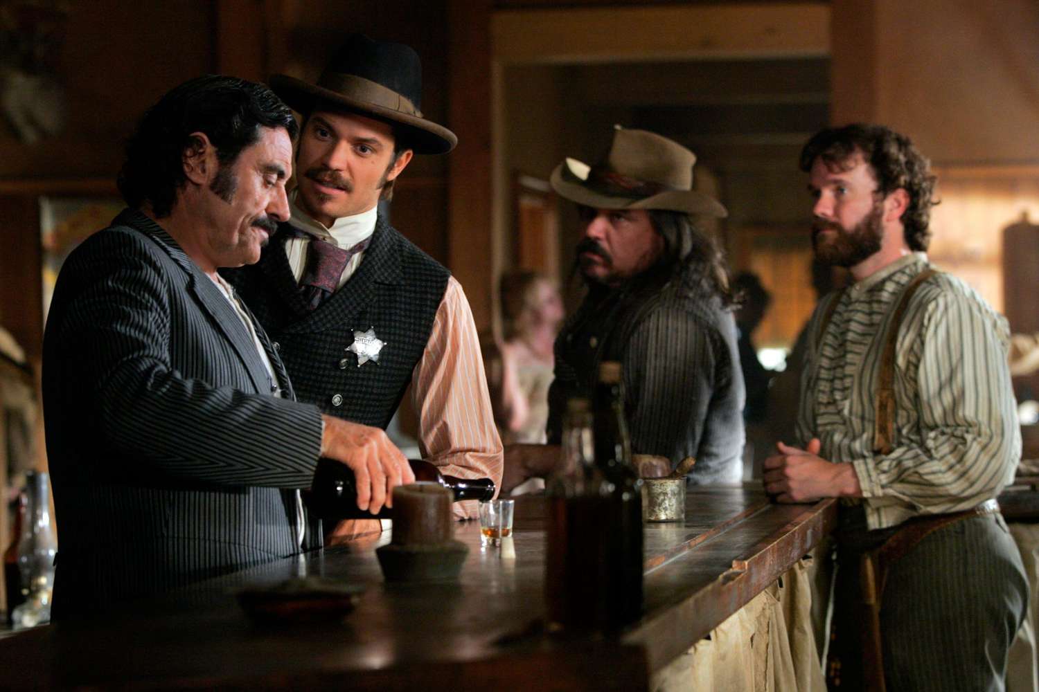 DEADWOODIan McShane, Timothy Olyphant, W. Earl Brown, Sean Bridgers2006