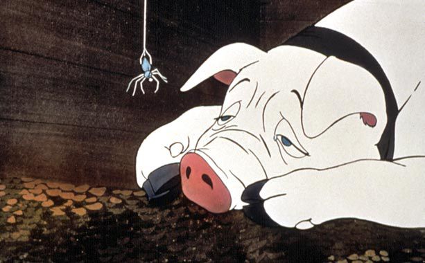 Charlotte's Web | Honestly, who can say they didn't watch Wilbur and Charlotte's farm friendship blossom about a million times as a child? This story of the sweet
