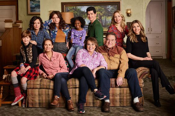 AMES MCNAMARA, SARA GILBERT, LAURIE METCALF, EMMA KENNEY, JAYDEN REY, ROSEANNE BARR, MICHAEL FISHMAN, JOHN GOODMAN, LECY GORANSON, SARAH CHALKE