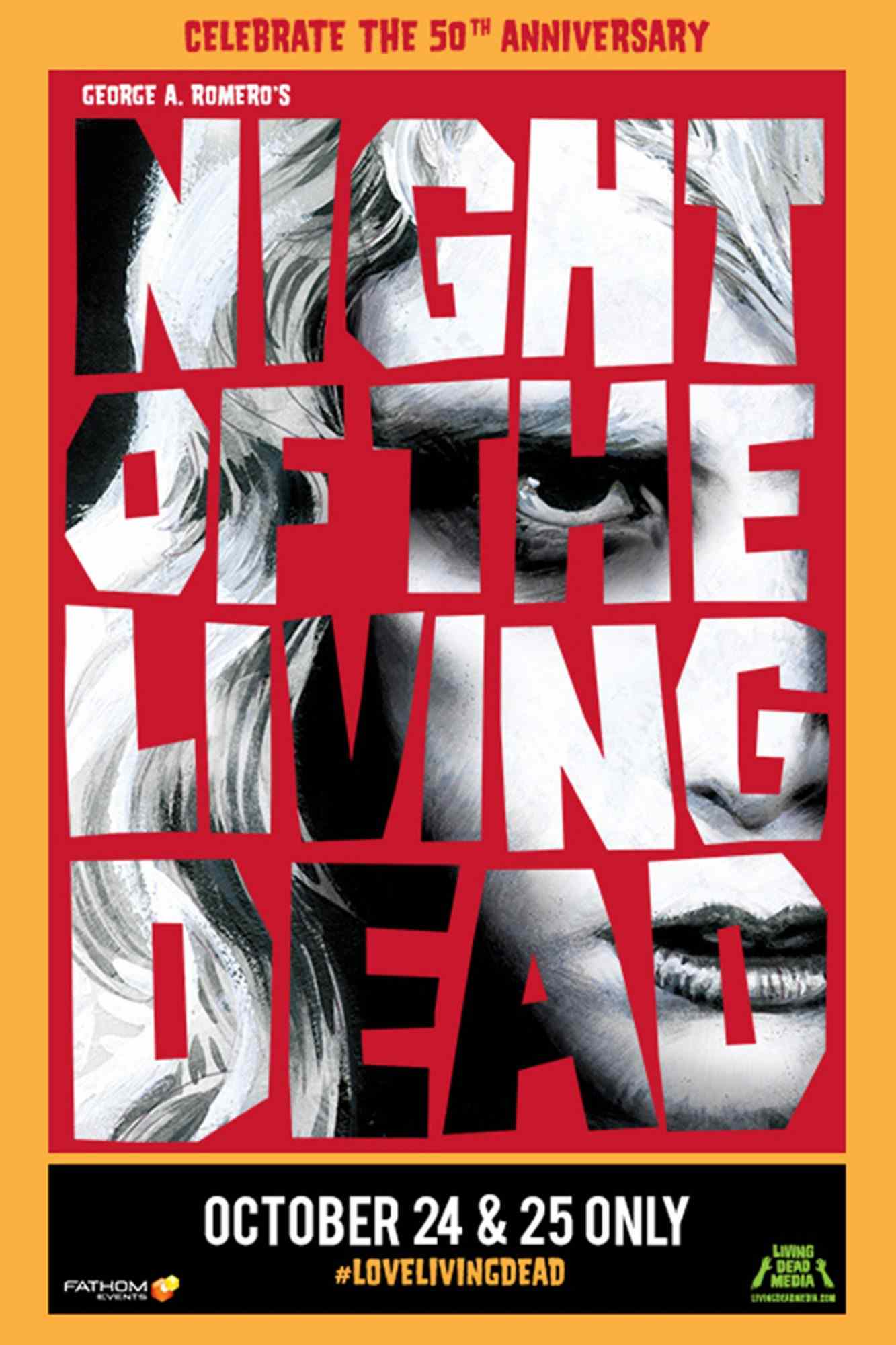 Night of the Living Dead 1968 movie poster