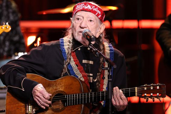 Willie Nelson performs onstage during 38th Annual Rock & Roll Hall Of Fame Induction Ceremony at Barclays Center on November 03, 2023 