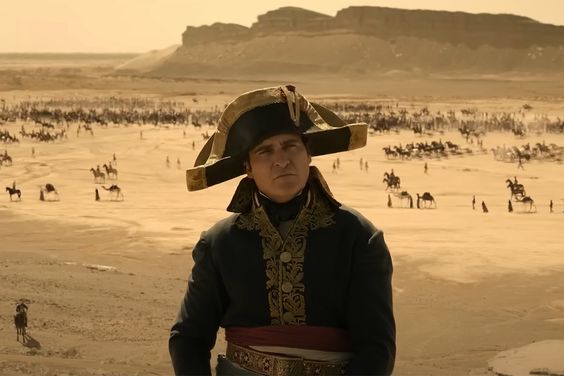 Joaquin Phoenix in Ridley Scott's Napoleon