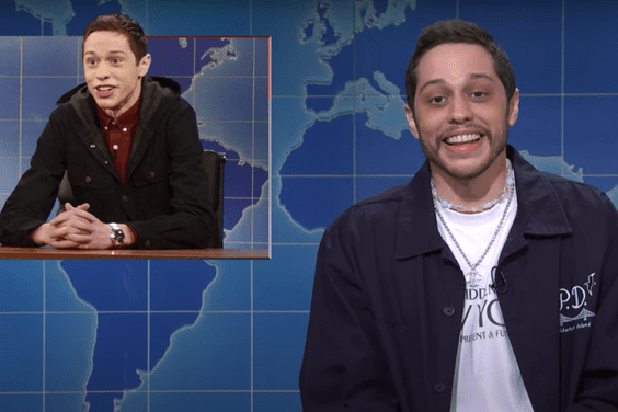 Pete Davidson on his final 'SNL' Weekend Update during season 47 finale