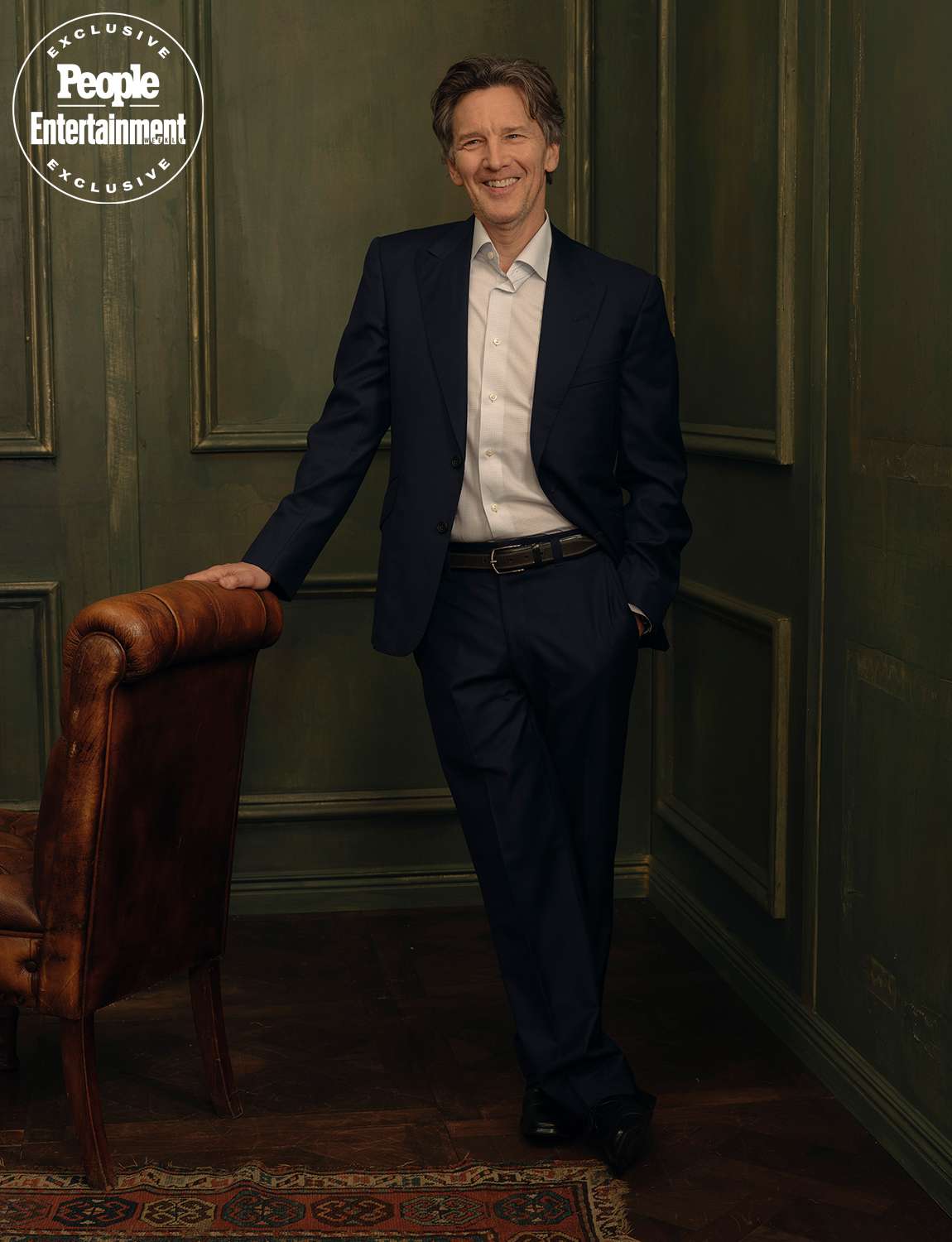 Andrew McCarthy of "Brats" poses for a portrait during the 2024 Tribeca Festival at Spring Studio on June 07, 2024 in New York City. 