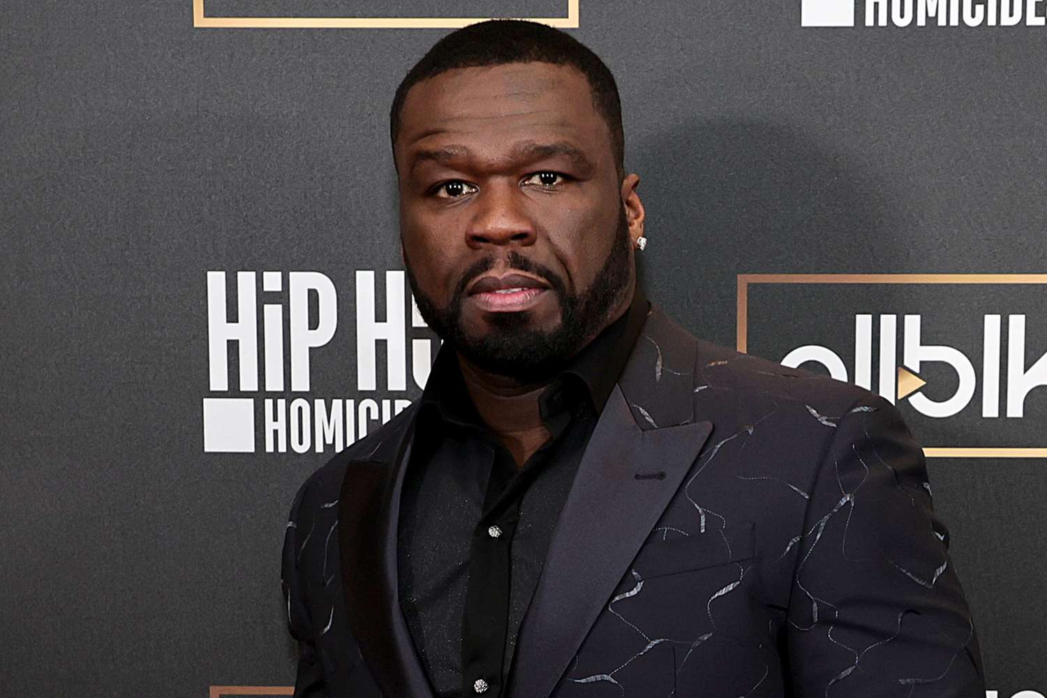 Curtis "50 Cent" Jackson attends WE TV's "Hip Hop Homicides" New York Premiere at Crosby Street Hotel on November 10, 2022 in New York City. 