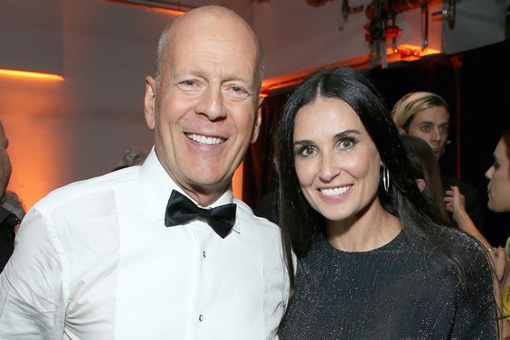 Bruce Willis and Demi Moore attend the after party for the Comedy Central Roast of Bruce Willis at NeueHouse on July 14, 2018 in Los Angeles, California. 