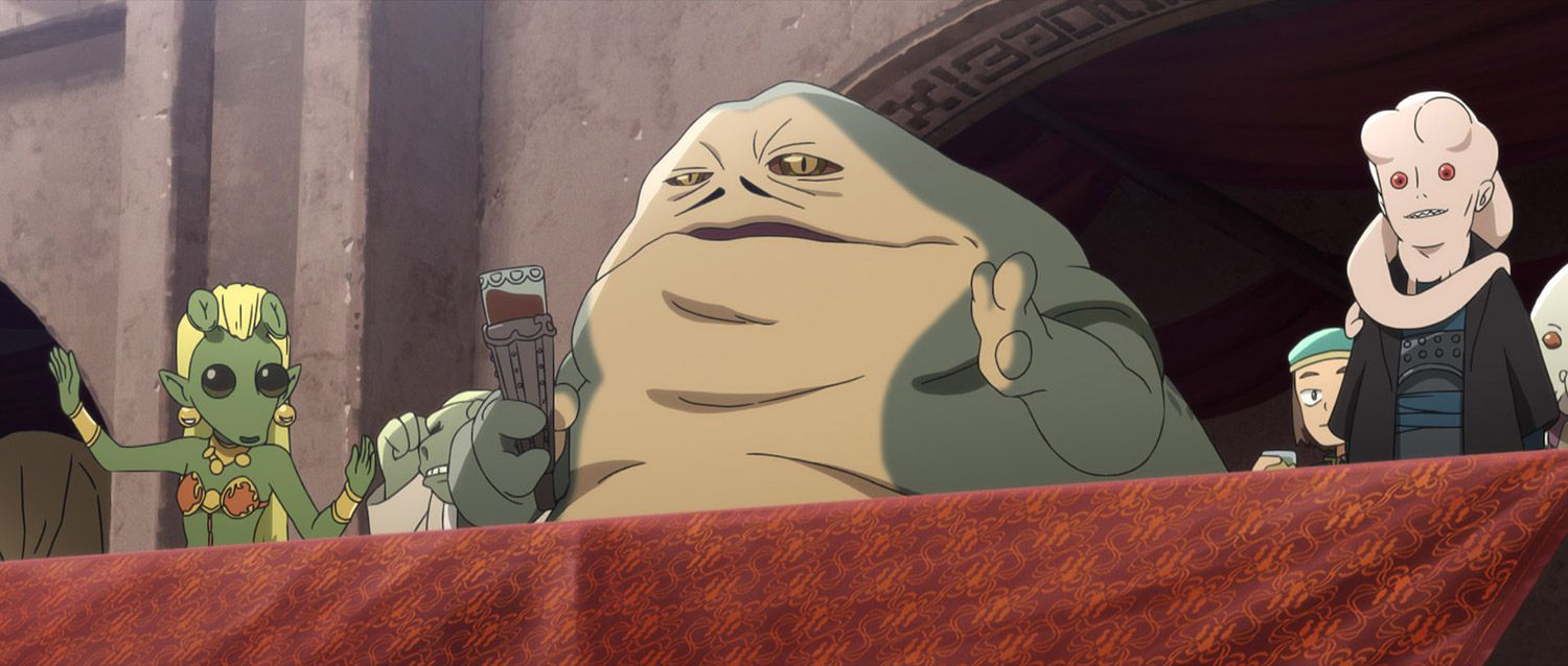 Jabba the Hutt on 'Star Wars: Visions'