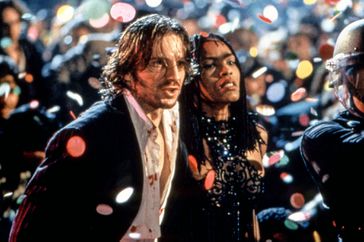 STRANGE DAYS, Ralph Fiennes, Angela Bassett, 1995