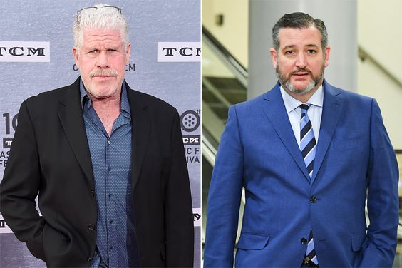 Ron Perlman, Ted Cruz