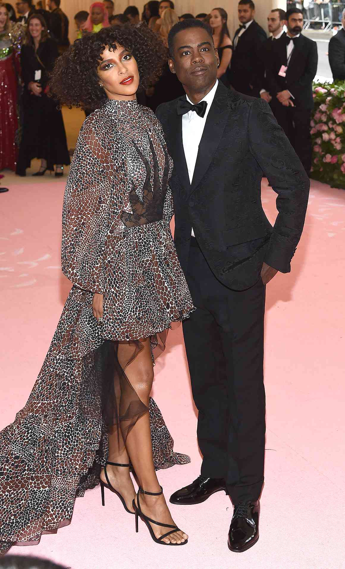 Mandatory Credit: Photo by Michael Buckner/Variety/REX/Shutterstock (10227717cc) Megalyn Echikunwoke and Chris Rock Costume Institute Benefit celebrating the opening of Camp: Notes on Fashion, Arrivals, The Metropolitan Museum of Art, New York, USA - 06 May 2019