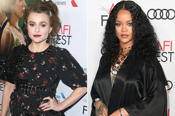 Helena Bonham Carter; Rihanna