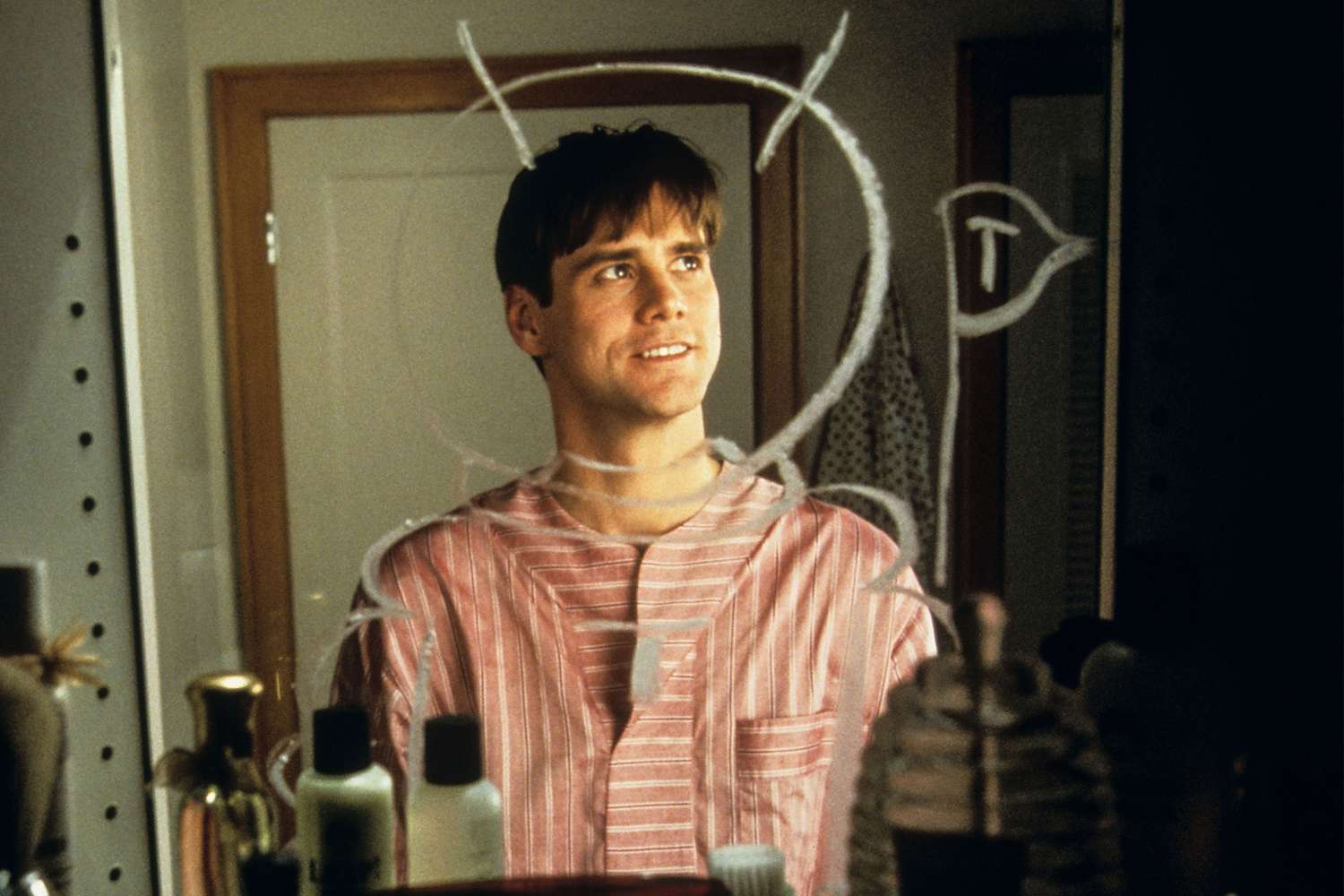 THE TRUMAN SHOW, Jim Carrey, 1998 (image upgraded to 17.5 x 11.9 in)