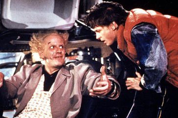 Michael J. Fox and Christopher Lloyd