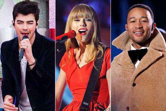 Joe Jonas, Taylor Swift, John Legend