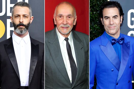 Jeremy Strong; Frank Langella; Sacha Baron Cohen