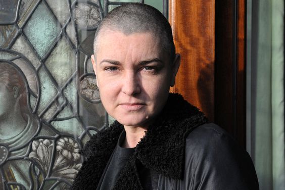 Irish singer and songwriter Sinead O'Connor posed at her home in County Wicklow, Republic Of Ireland on 3rd February 2012.