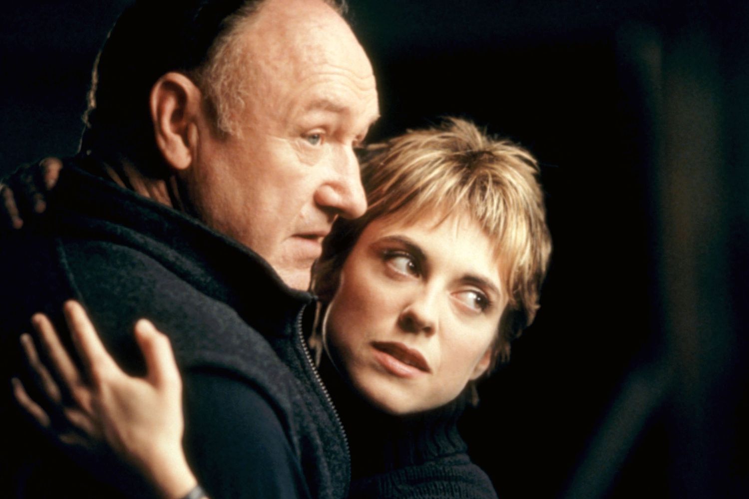 HEIST, Gene Hackman, Rebecca Pidgeon, 2001