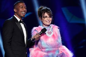 Host Nick Cannon and Sarah Palin in the Last But Not Least: Group C Kickoff! episode of THE MASKED SINGER airing Wednesday, March 11 