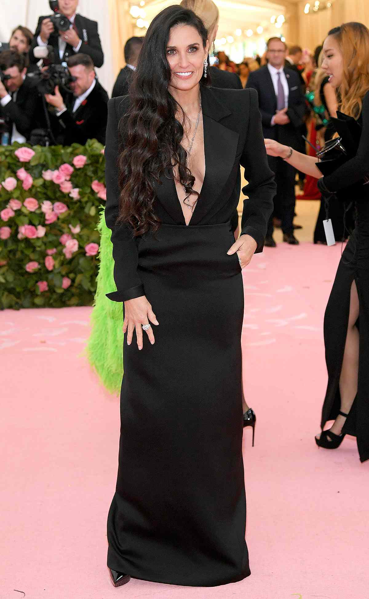 NEW YORK, NEW YORK - MAY 06: Demi Moore attends The 2019 Met Gala Celebrating Camp: Notes on Fashion at Metropolitan Museum of Art on May 06, 2019 in New York City. (Photo by Neilson Barnard/Getty Images)