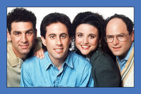 Michael Richards, Jerry Seinfeld, Julia Louis-Dreyfus, Jason Alexander of 'Seinfeld'