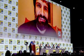 Eric Goldman, Paul Simms, Matt Berry, Mark Proksch, Kristen Schaal, and Kyle Newacheck with Kayvan Novak (via video) 