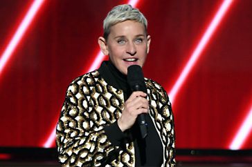 Ellen DeGeneres speaks onstage during the 62nd Annual GRAMMY Awards at STAPLES Center on January 26, 2020 in Los Angeles, California.