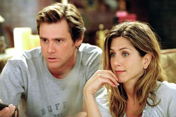 Jim Carrey and Jennifer Aniston in 'Bruce Almighty'