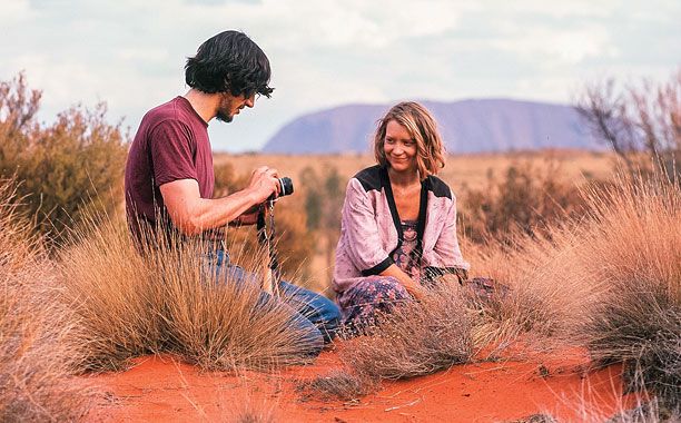 TRACKS Adam Driver and Mia Wasikowska