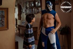 Chupa. (L-R) Evan Whitten as Alex and Demián Bichir as Chava in Chupa. Cr. Tony Rivetti Jr/Netflix © 2023