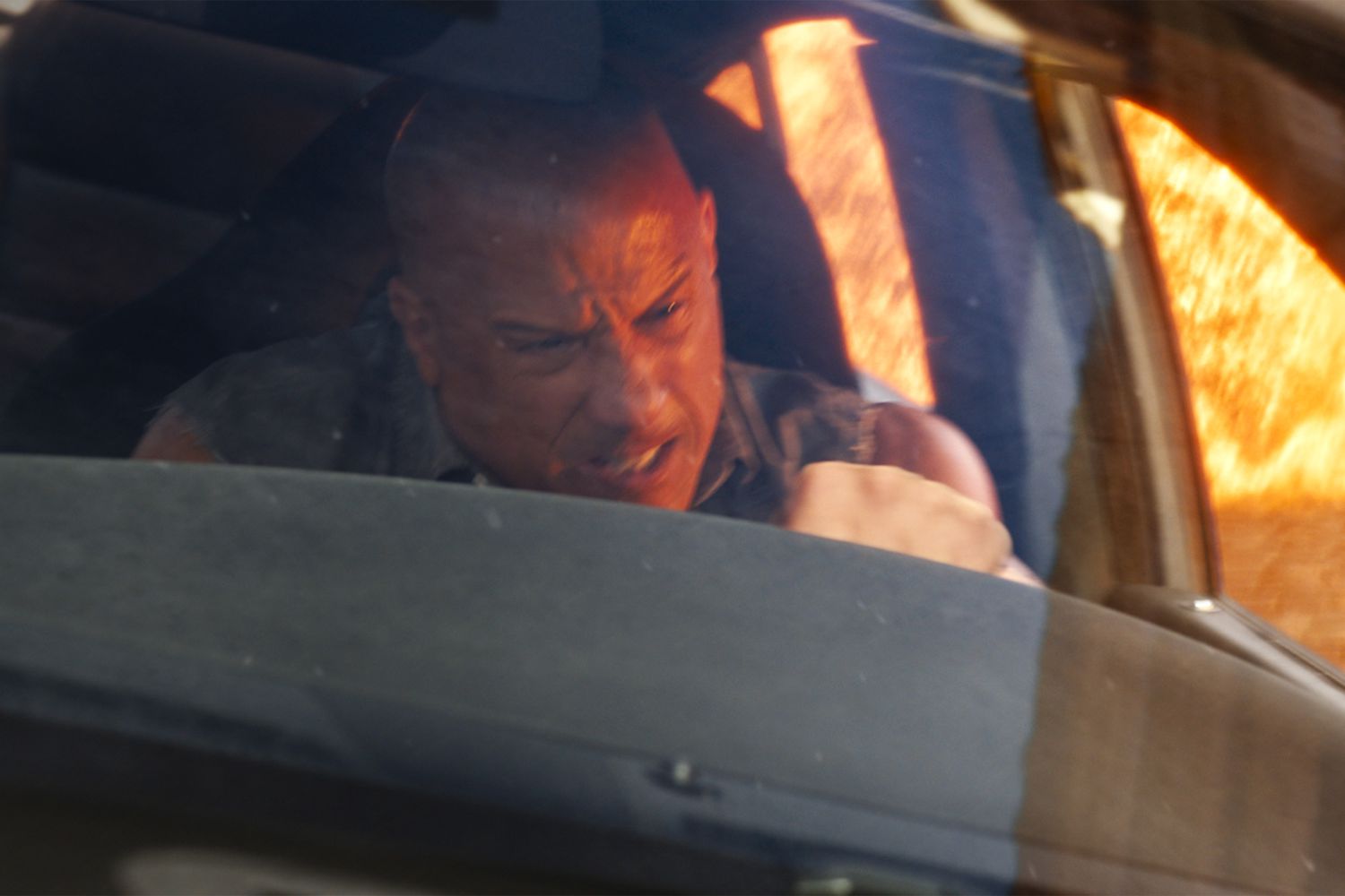 Vin Diesel as Dom in Fast X, directed by Louis Leterrier.