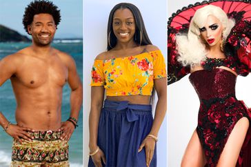 Wendell Holland from Survivor, Da'Vonne Rogers from Big Brother, Alyssa Edwards from Drag Race