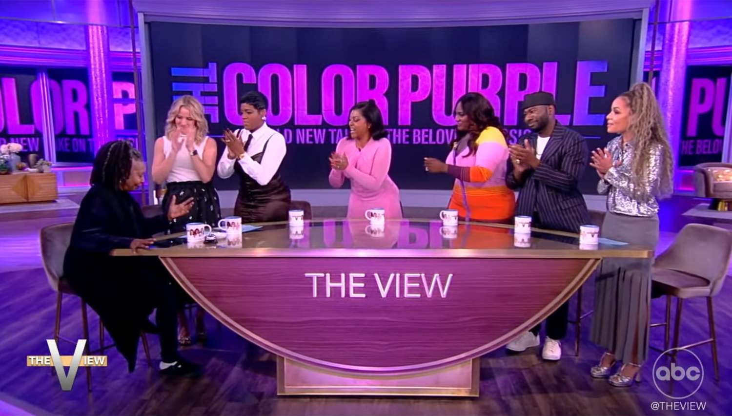 The cast of The Color Purple on The View 