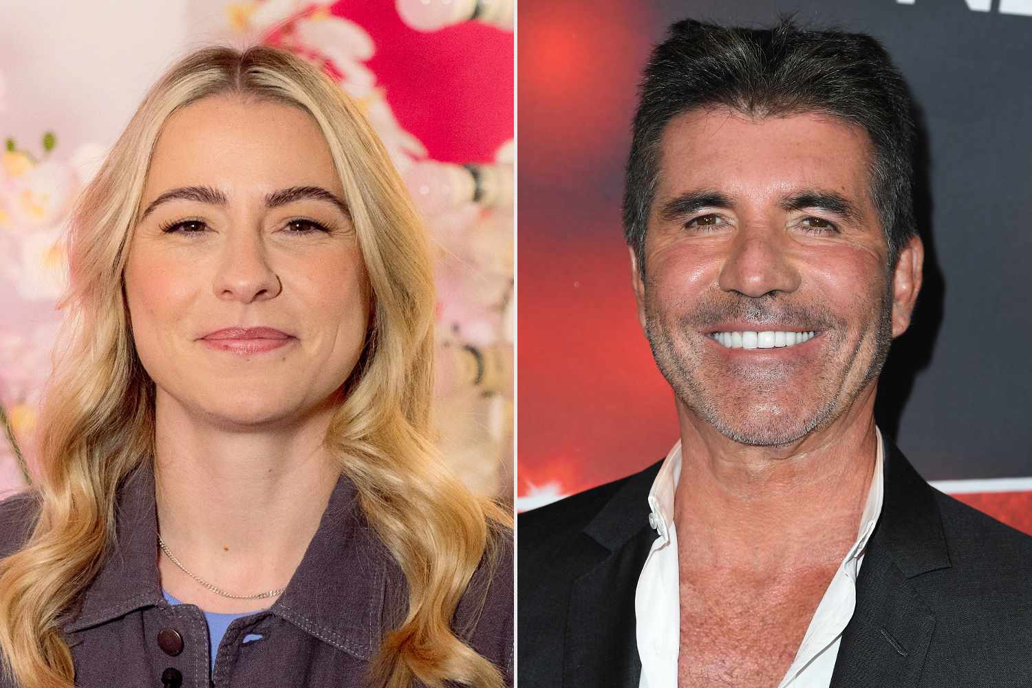 Lucy Spraggan and Simon Cowell