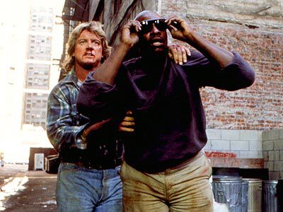 They Live, Keith David, ... | John Carpenter's bizarro political satire starts off with a conceit that's almost as frightening as it is funny: What if the world's leaders were all