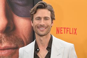 Glen Powell attends the premiere of Netflix's "Hit Man" and Glen Powell's induction into The Texas Film Hall of Fame The Paramount Theatre on May 15, 2024 in Austin, Texas. 