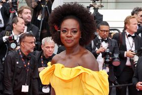 Viola Davis attends the screening of "Top Gun: Maverick" during the 75th annual Cannes film festival at Palais des Festivals on May 18, 2022 in Cannes, France.