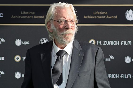 Donald Sutherland in 2018