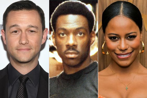 Joseph Gordon-Levitt , Eddie Murphy in Beverly Hills Cop, Taylour Paige