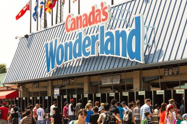 Canada's Wonderland is a 330-acre theme park