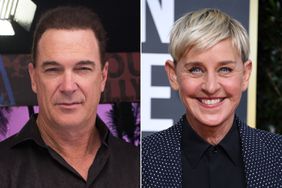 Patrick Warburton and Ellen DeGeneres