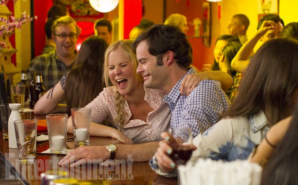 Amy Schumer and Bill Hader in Trainwreck