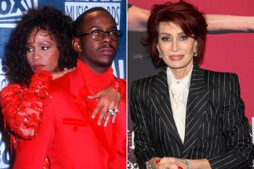 Whitney Houston Bobby Brown Sharon Osbourne