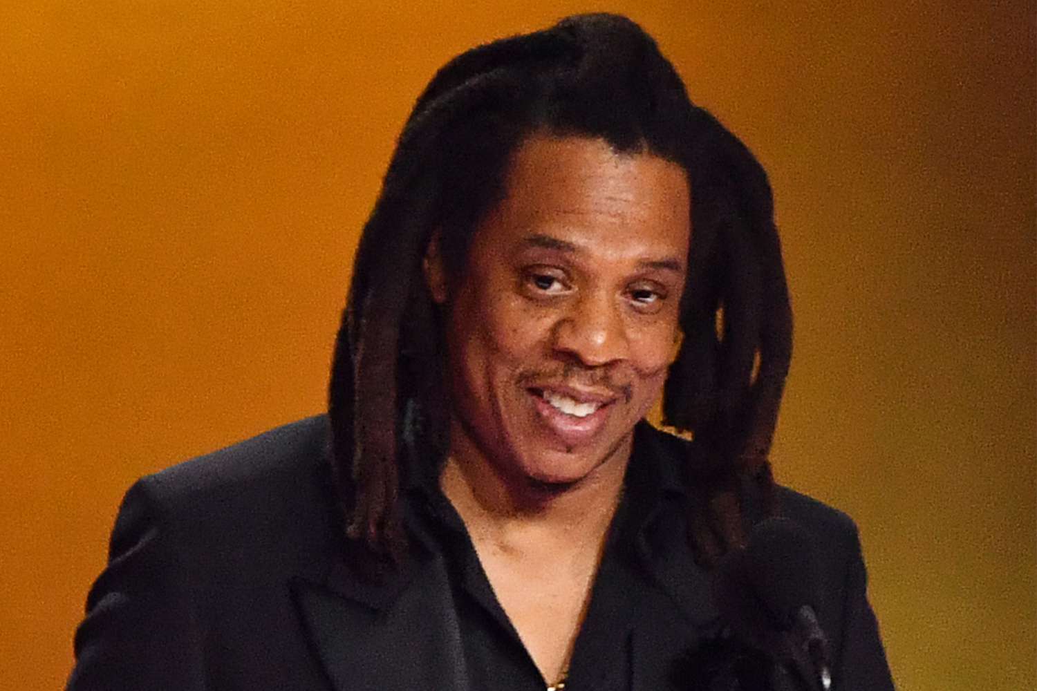 US rapper Jay-Z accepts the Dr. Dre Global Impact Award on stage during the 66th Annual Grammy Awards at the Crypto.com Arena in Los Angeles on February 4, 2024. 