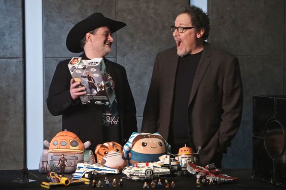 Dave Filoni and Jon Favreau geek out over Ahsoka toys