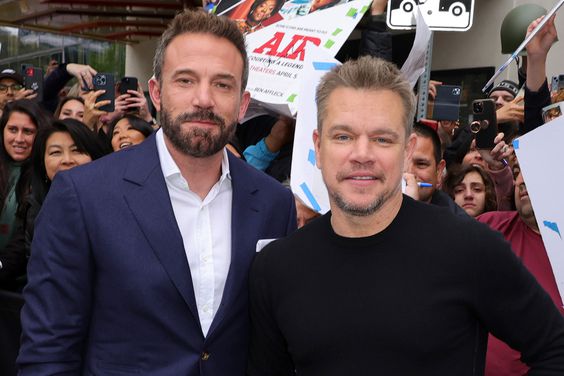 Ben Affleck and Matt Damon at the South by Southwest premiere of 'Air'